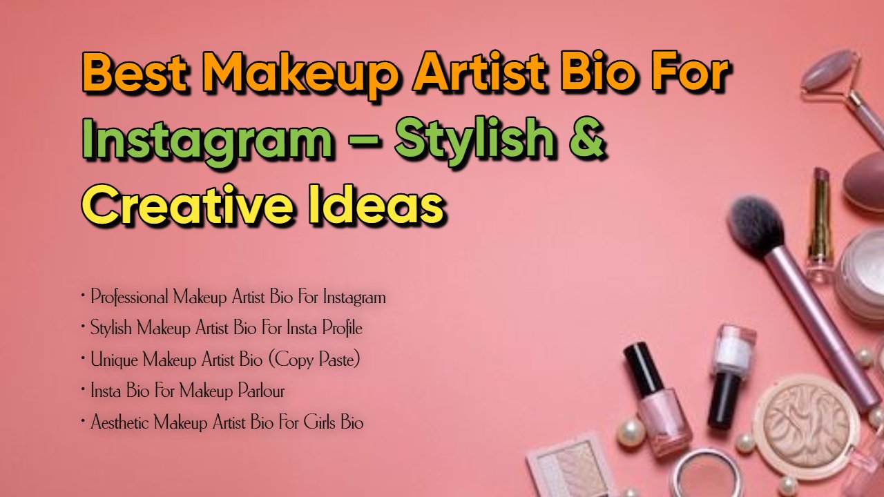 Makup artist bio image