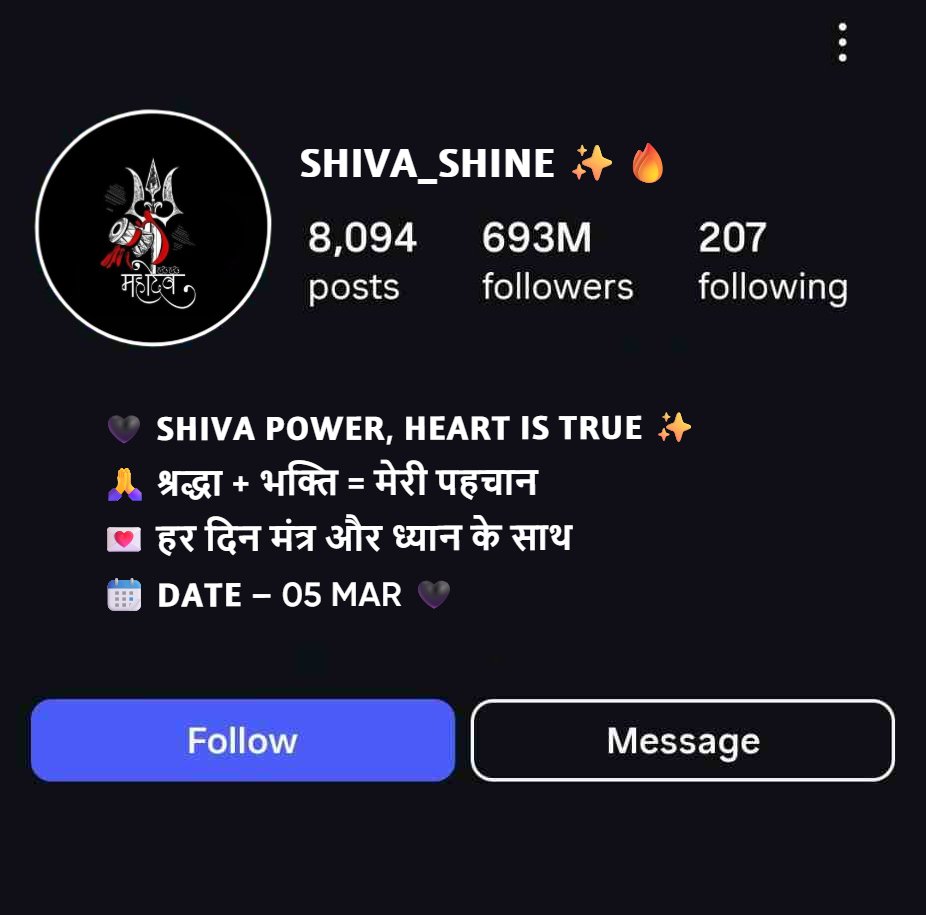 Stylish Mahadev Instagram Bio for Girls