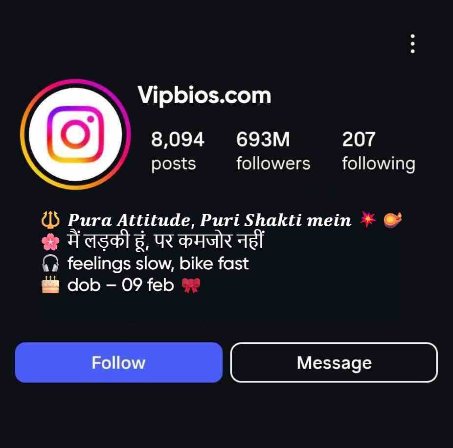 Rider Bio for Instagram for Girls