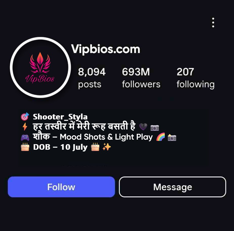 Unique photography Bio For Instagram