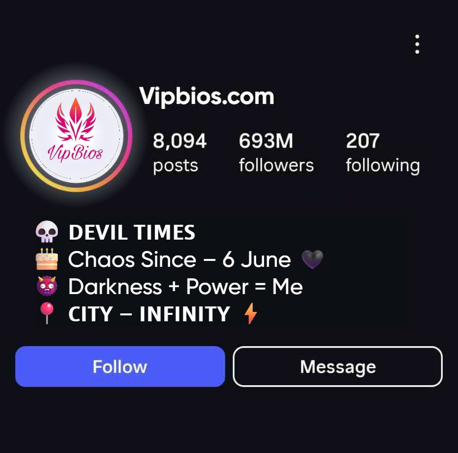 Devil Quotes For Insta Bio