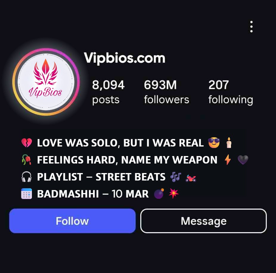 Instagram Bio For Boys Badmashi