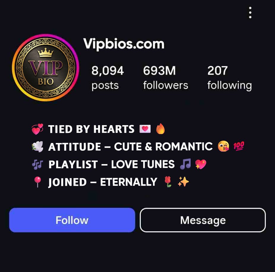 Best Love Bios For Instagram