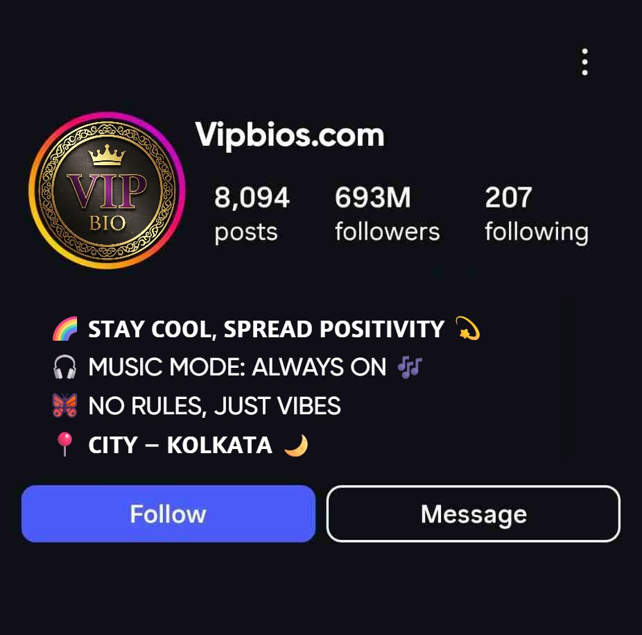 Cool Bio For Instagram In English