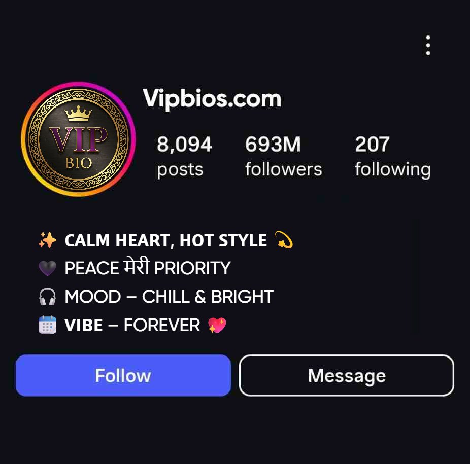 Cool Phrases For Instagram Bio