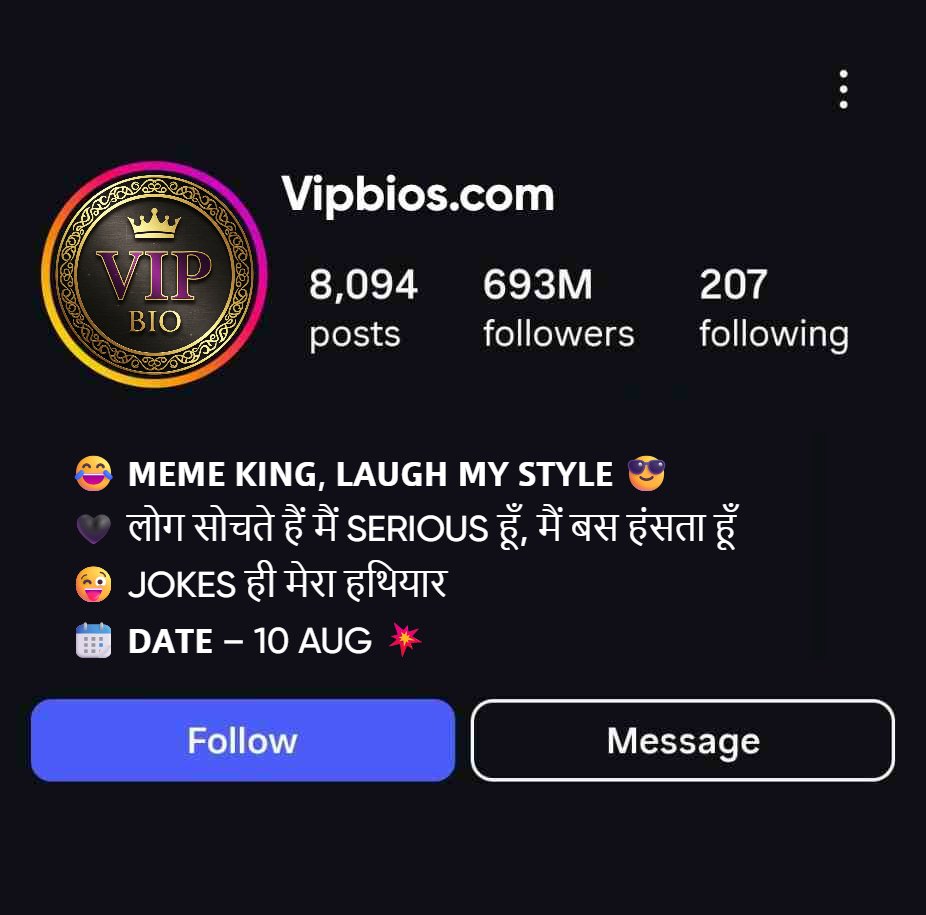 Funny And Cool Ideas For Instagram Bio