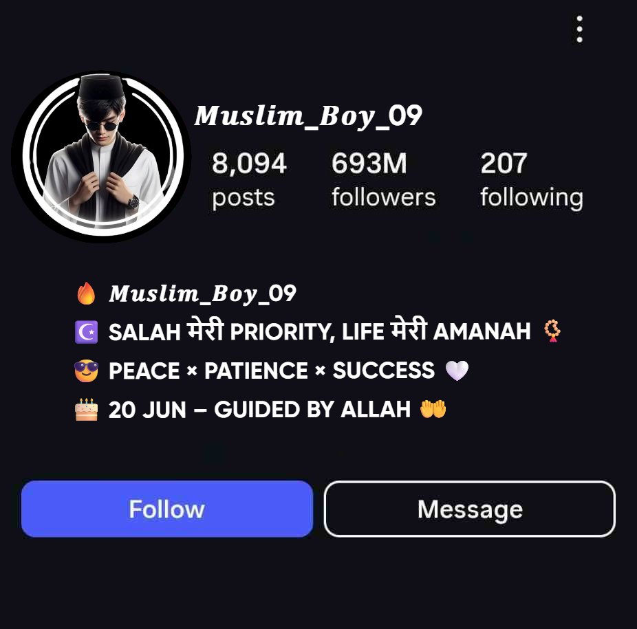 Islamic Instagram Bio For Muslim Boys