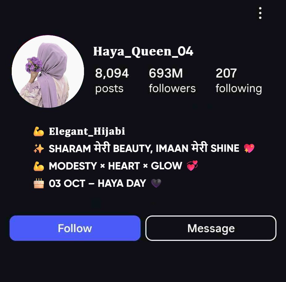 Stylish Islamic Bio For Muslim Hijabi Girls
