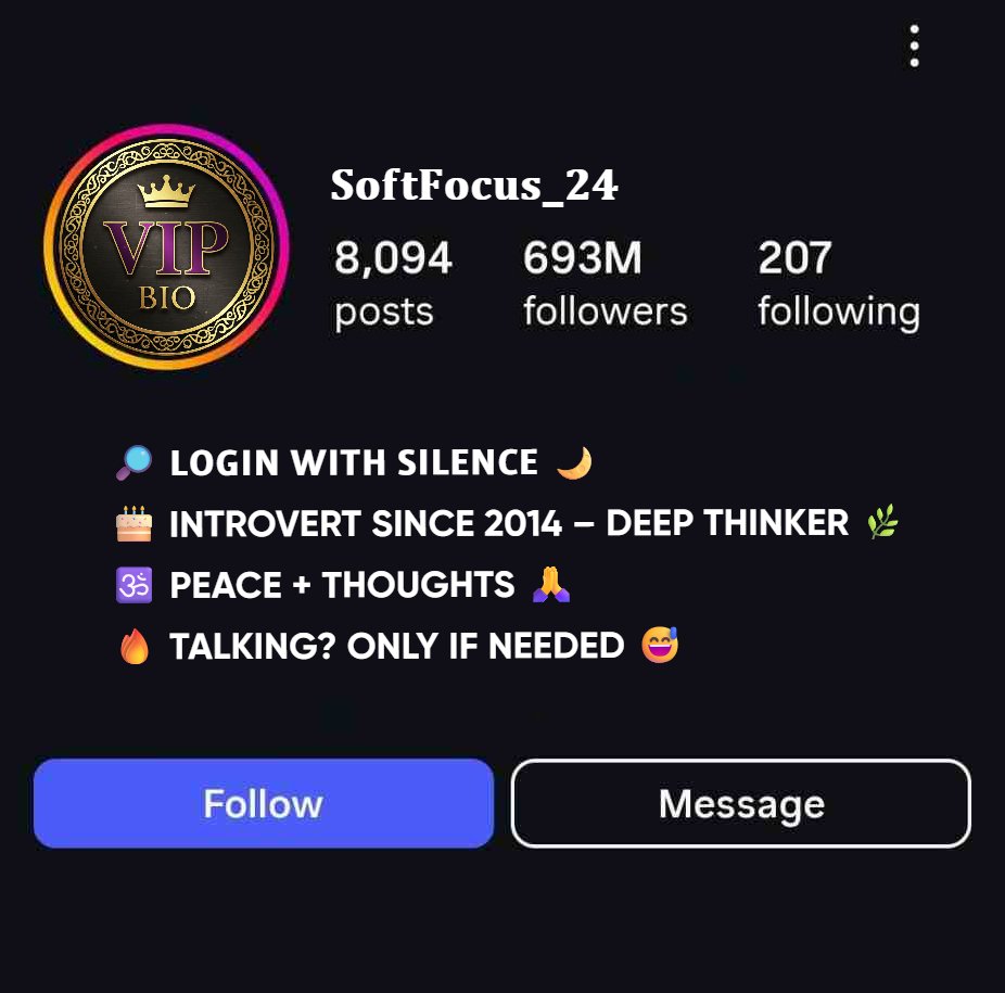 Witty & Aesthetic Instagram Bio For Introverts