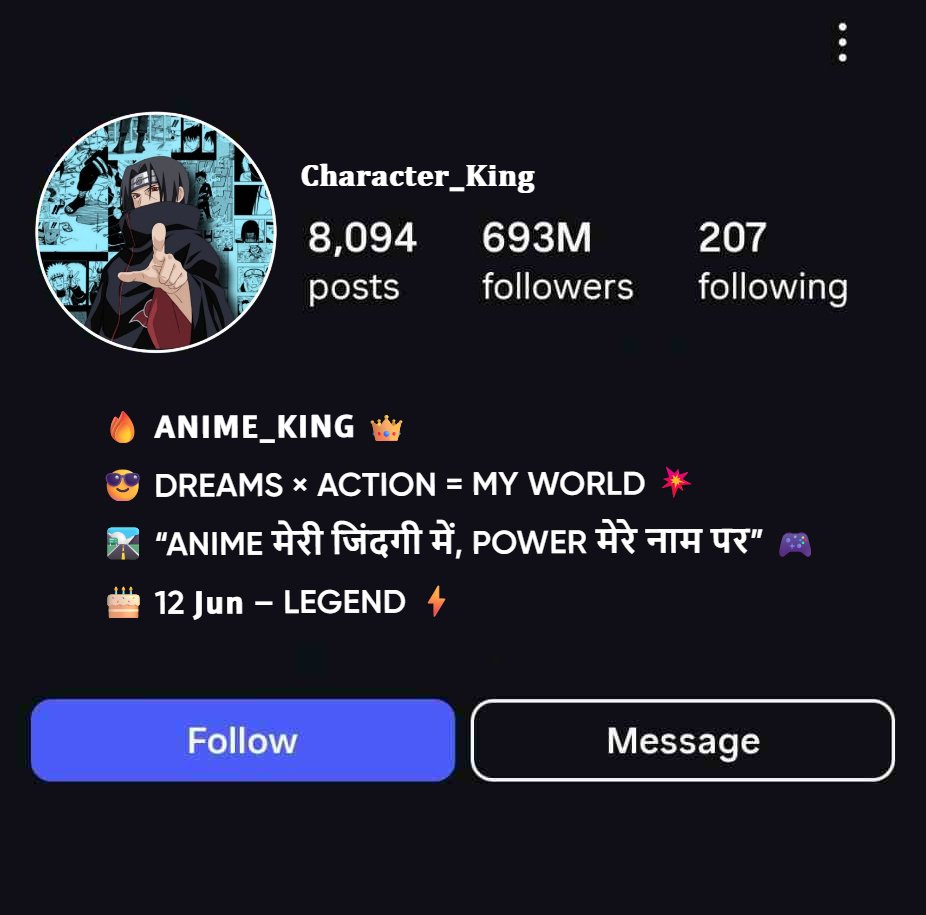Top Anime Bio For Instagram Copy And Paste