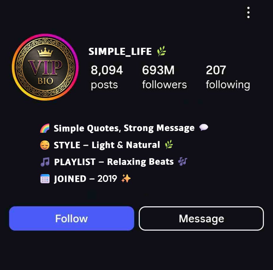 Nice & Simple Quotes For Instagram Bio