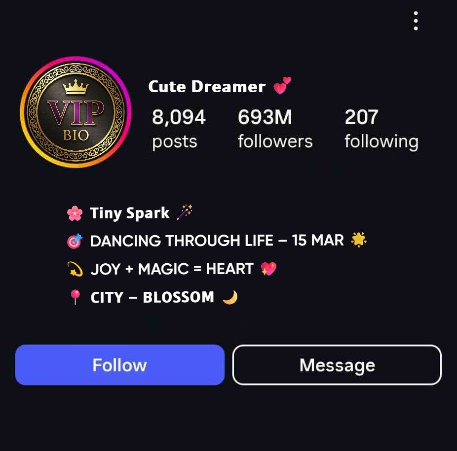 Short Simple Girls Cute Bio For Instagram